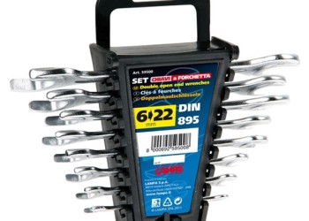 ΓΕΡΜΑΝΙΚΑ ΚΛΕΙΔΙΑ ΔΙΠΛΟΥ ΑΝΟΙΓΜΑΤΟΣ ΣΕΤ 8 ΤΕΜΑΧΙΩΝ 6>22mm DIN 895