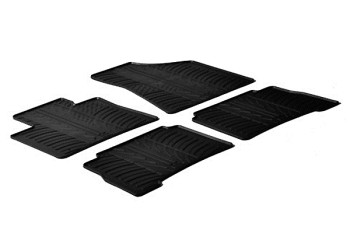 ΜΑΡΚΕ ΠΑΤΑΚΙΑ ΣΕ ΣΚΑΦΗ ΛΑΣΤΙΧΟ ΓΙΑ KIA SORENTO 11/2009-2015 SUMISURA ΣΕ ΜΑΥΡΟ ΧΡΩΜΑ ME ΚΟΥΜΠΩΜΑΤΑ LAMPA - 4 ΤΕΜ.