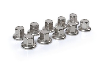 ΚΑΠΑΚΙΑ ΠΑΞΙΜΑΔΙΩΝ / ΜΠΟΥΛΟΝΙΩΝ ΑΝΟΞΕΙΔΩΤΟ ΑΤΣΑΛΙ 32mm (10τεμ)