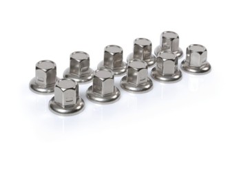 ΚΑΠΑΚΙΑ ΠΑΞΙΜΑΔΙΩΝ / ΜΠΟΥΛΟΝΙΩΝ ΑΝΟΞΕΙΔΩΤΟ ΑΤΣΑΛΙ 33mm (10τεμ)