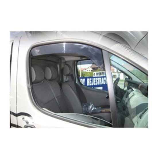 ΑΝΕΜΟΘΡΑΥΣΤΕΣ ΓΙΑ NISSAN PRIMASTER (OPK) ΑΝΩ ΜΕΡΟΣ /OPEL VIVARO /RENAULT TRAFFIC 2001-2014 (OPK) ΖΕΥΓΑΡΙ ΑΠΟ ΕΥΚΑΜΠΤΟ ΦΙΜΕ ΠΛΑΣΤΙΚΟ HEKO - 2 ΤΕΜ.