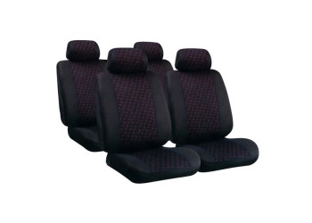 ΚΑΛΥΜΜΑΤΑ GLAMUR SET POLYESTER ΜΑΥΡΑ