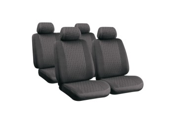 ΚΑΛΥΜΜΑΤΑ ΚΑΘΙΣΜΑΤΩΝ GLAMUR BASIC-FIT ΑΝΘΡΑΚΙ ΣΕΤ