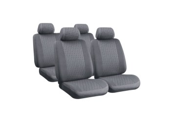 ΚΑΛΥΜΜΑΤΑ GLAMUR SET POLYESTER ΓΚΡΙ