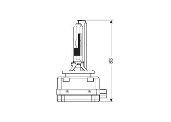 D1R 35W 12V 4300K ULTRA WHITE