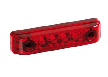 ΦΩΣ ΦΟΡΤΗΓΟΥ 16x65mm 4LED 24V ΚΟΚΚΙΝΟ
