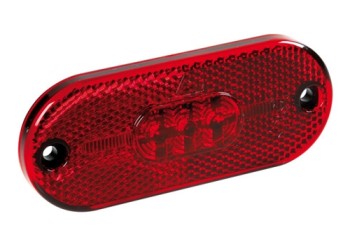 ΦΩΣ ΦΟΡΤΗΓΟΥ 108x44mm 5LED 24V ΚΟΚΚΙΝΟ