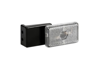 ΠΛΑΙΝΟ ΦΩΣ 110x45mm 12/24V ΛΕΥΚΟ