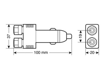 ΑΝΤΑΠΤΟΡΑΣ ΑΝΑΠΤΗΡΑ ΜΠΑΝΑΝΑ 12/24V 10A