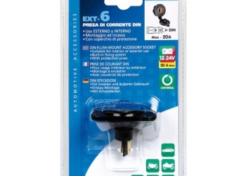 ΠΡΙΖΑ ΑΝΑΠΤΗΡΑ DIN ΜΕ ΚΑΠΑΚΙ ΕΧΤ-6 12/24V