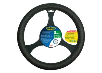 Lampa Κάλυμμα Τιμονιού Αυτοκινήτου Air-Grip Premium 35-37εκ. Άοσμο Πλεκτό Αντιιδρωτικό με αεριζόμενες κυψέλες Μαύρο - 1 τεμ (L3311.0)