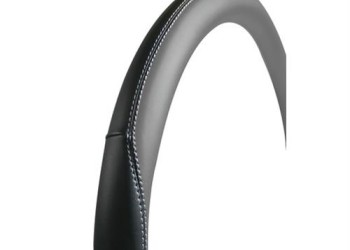 Lampa Κάλυμμα Τιμονιού Αυτοκινήτου Club Premium 35-37εκ.  Άοσμο Μαλακό  Ultra soft Skeentex Μαύρο Γκρι 1-τεμ. (L3311.6)