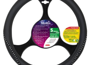 ΚΑΛΥΜΜΑ ΤΙΜΟΝΙΟΥ MERILYN 35/37 cm ΜΑΥΡΟ ME ΔΙΑΦΑΝΑ STRASS (ΑΟΣΜΟ ΟΙΚΟΛΟΓΙΚΟ/ΜΗ ΤΟΞΙΚΟ/ΑΝΑΚΥΚΛΩΣΙΜΟ ΥΛΙΚΟ)