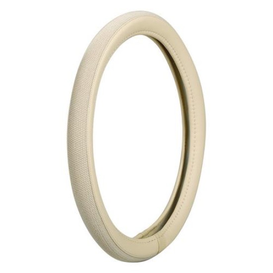Lampa Κάλυμμα Τιμονιού Αυτοκινήτου Duo-Grip 37-39εκ. Άοσμο πλεχτή αντιιδρωτική επένδυση Μπεζ 1-τεμ. (L3313.9)