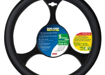 Lampa Κάλυμμα Τιμονιού Αυτοκινήτου Duo-Grip 35-37εκ. Άοσμο πλεχτή αντιιδρωτική επένδυση Μαύρο 1-τεμ. (L3314.0)