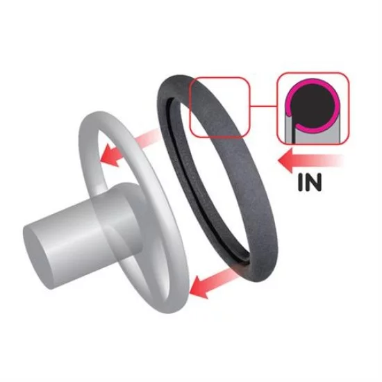 Lampa Κάλυμμα Τιμονιού Αυτοκινήτου Ecopelle Premium 36.5-38εκ. Άοσμο Λείο Skeentex Μαύρο 1-τεμ. (L3314.4)