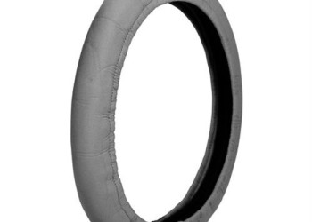 Lampa Κάλυμμα Τιμονιού Αυτοκινήτου Protector 2in1 με Διάμετρο 34-45εκ. Neopren & Polyester Γκρι Ελαστικό 1-τεμ. (L3314.7)