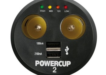 ΑΝΤΑΠΤΟΡΑΣ ΑΝΑΠΤΗΡΑ POWERCUP 2 12V + 2USB + TESTER ΜΠΑΤΑΡΙΑΣ