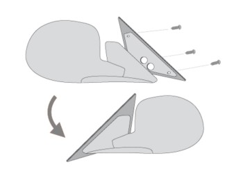 ΒΑΣΗ ΚΑΘΡΕΠΤΗ ΓΙΑ NISSAN SUNNY Β12