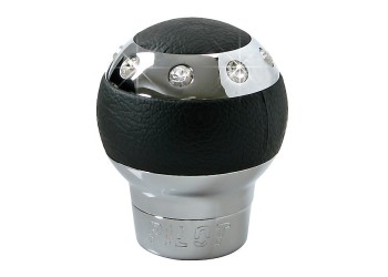 ΠΟΜΟΛΟ ΤΑΧΥΤΗΤΩΝ GTX BRILLIANT SERIES ΜΑΥΡΟ ΜΕ ΑΛΟΥΜΙΝΙΟ KAI STRASS (ΣΥΜΒΑΤΟ ΚΑΙ ΜΕ FIAT/OPEL) - 1 ΤΕΜ.