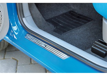 Εσωτερικά μασπιέ πόρτας (Inox) 33x3,2cm - 2 Tεμ.