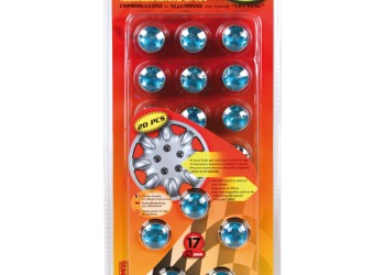 ΚΑΠΑΚΙΑ ΓΙΑ ΜΠΟΥΛΟΝΙΑ ΜΠΛΕ ΚΡΥΣΤΑΛΛΟ 17mm