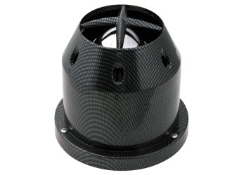 ΦΙΛΤΡΟΧΟΑΝΗ ΚΩΝΙΚΗ CARBON-LOOK 60-114mm