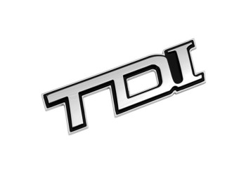 ΑΥΤΟΚΟΛΛΗΤΟ ΤΡΙΣΔΙΑΣΤΑΤΟ ΣΗΜΑ ΧΡΩΜΙΟΥ TDI ΑΔΙΑΒΡΟΧΟ LAMPA