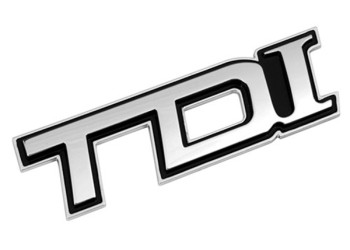 ΑΥΤΟΚΟΛΛΗΤΟ ΤΡΙΣΔΙΑΣΤΑΤΟ ΣΗΜΑ ΧΡΩΜΙΟΥ TDI ΑΔΙΑΒΡΟΧΟ LAMPA