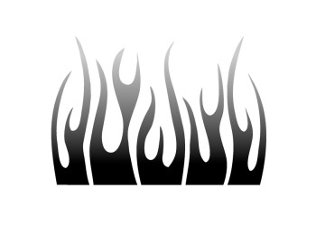 ΑΥΤΟΚΟΛΛΗΤΟ ΦΛΟΓΑ-ΜΑΥΡΟ/ΑΝΘΡΑΚΙ