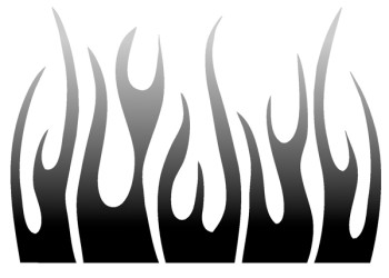 ΑΥΤΟΚΟΛΛΗΤΟ ΦΛΟΓΑ-ΜΑΥΡΟ/ΑΝΘΡΑΚΙ