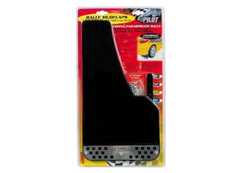 ΛΑΣΠΩΤΗΡΕΣ UNIVERSAL RALLY ΜΑΥΡΟΙ 23,5 X 42,5 cm - 2 ΤΕΜ.