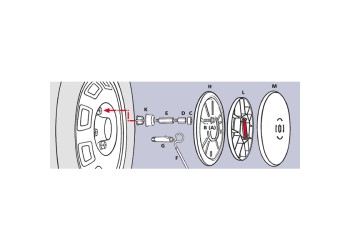 ΑΝΤΑΠΤΟΡΑΣ 22mm ΓΙΑ SPIKES SPIDER