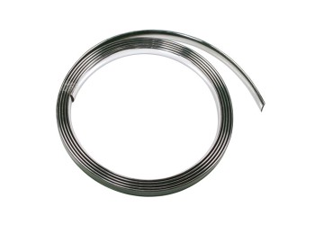 ΑΥΤΟΚΟΛΛΗΤΟ TRIM ΧΡΩΜΙΟ ΕΠΙΠΕΔΟ ΓΙΑ ΠΟΡΤΕΣ, ΓΡΙΛΙΕΣ, ΠΡΟΦΥΛΑΚΤΗΡΕΣ, ΠΛΑΙΝΑ ΠΑΧΟΣ 21MM ΜΗΚΟΣ 4M