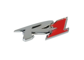 ΑΥΤΟΚΟΛΛΗΤΟ ΤΡΙΣΔΙΑΣΤΑΤΟ ΣΗΜΑ ΧΡΩΜΙΟΥ RACING ONE ΑΔΙΑΒΡΟΧΟ LAMPA