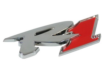 ΑΥΤΟΚΟΛΛΗΤΟ ΤΡΙΣΔΙΑΣΤΑΤΟ ΣΗΜΑ ΧΡΩΜΙΟΥ RACING ONE ΑΔΙΑΒΡΟΧΟ LAMPA