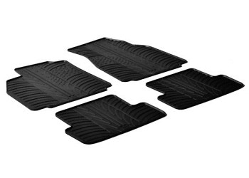 ΜΑΡΚΕ ΠΑΤΑΚΙΑ ΣΕ ΣΚΑΦΗ ΛΑΣΤΙΧΟ ΓΙΑ RENAULT MEGANE II 10/2002-09/2008 SUMISURA ΣΕ ΜΑΥΡΟ ΧΡΩΜΑ ΧΩΡΙΣ ΚΟΥΜΠΩΜΑΤΑ LAMPA - 4 ΤΕΜ.