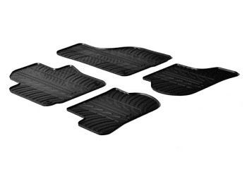 ΜΑΡΚΕ ΠΑΤΑΚΙΑ ΣΕ ΣΚΑΦΗ ΛΑΣΤΙΧΟ ΓΙΑ VOLKSWAGEN GOLF V 3D / 5D 11/2003-10/2008 / GOLF VI 3D / 5D 11/2008-2012 / VW GOLF VI VARIANT 2009-2013 / VW JETTA 2005-2011 / VW SCIROCCO 2008-2017 ΣΕ ΜΑΥΡΟ ΧΡΩΜΑ ME ΚΟΥΜΠΩΜΑΤΑ LAMPA - 4 ΤΕΜ.