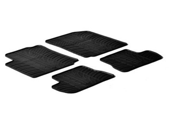 ΜΑΡΚΕ ΠΑΤΑΚΙΑ ΣΕ ΣΚΑΦΗ ΛΑΣΤΙΧΟ ΓΙΑ CITROEN C2 10/2003-03/2010 SUMISURA ΣΕ ΜΑΥΡΟ ΧΡΩΜΑ ΧΩΡΙΣ ΚΟΥΜΠΩΜΑΤΑ LAMPA - 4 ΤΕΜ.