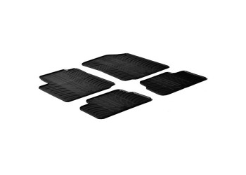 ΜΑΡΚΕ ΠΑΤΑΚΙΑ ΣΕ ΣΚΑΦΗ ΛΑΣΤΙΧΟ ΓΙΑ CITROEN C3 05/2002-09/2010 SUMISURA ΣΕ ΜΑΥΡΟ ΧΡΩΜΑ ΧΩΡΙΣ ΚΟΥΜΠΩΜΑΤΑ LAMPA - 4 ΤΕΜ.