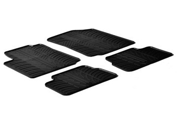 ΜΑΡΚΕ ΠΑΤΑΚΙΑ ΣΕ ΣΚΑΦΗ ΛΑΣΤΙΧΟ ΓΙΑ CITROEN C3 05/2002-09/2010 SUMISURA ΣΕ ΜΑΥΡΟ ΧΡΩΜΑ ΧΩΡΙΣ ΚΟΥΜΠΩΜΑΤΑ LAMPA - 4 ΤΕΜ.