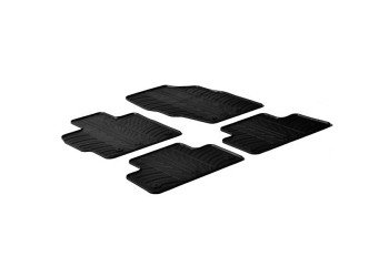 ΜΑΡΚΕ ΠΑΤΑΚΙΑ ΣΕ ΣΚΑΦΗ ΛΑΣΤΙΧΟ ΓΙΑ MAZDA CX-7 06/2007-12/2013 SUMISURA ΣΕ ΜΑΥΡΟ ΧΡΩΜΑ ME ΚΟΥΜΠΩΜΑΤΑ LAMPA - 4 ΤΕΜ.