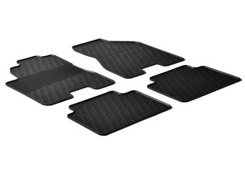 ΜΑΡΚΕ ΠΑΤΑΚΙΑ ΣΕ ΣΚΑΦΗ ΛΑΣΤΙΧΟ ΓΙΑ HYUNDAI TUCSON 08/2004-02/2010 / KIA SPORTAGE 11/2004-08/2010 SUMISURA ΣΕ ΜΑΥΡΟ ΧΡΩΜΑ ΧΩΡΙΣ ΚΟΥΜΠΩΜΑΤΑ LAMPA - 4 ΤΕΜ.