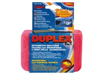 ΣΦΟΥΓΓΑΡΙ ΠΛΥΣΙΜΑΤΟΣ ΜΕ ΜΙΚΡΟΙΝΕΣ ΚΑΙ CHAMOIS (ΠΕΤΣΙ) ΔΙΠΛΗΣ ΟΨΕΩΣ 8x12x4cm 1ΤΕΜ