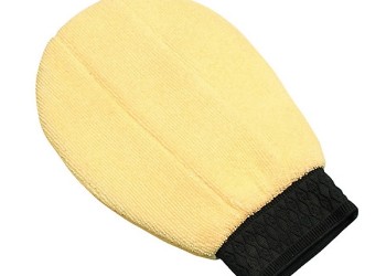 ΓΑΝΤΙ ΚΑΘΑΡΙΣΜΟΥ ΜΕ ΜΙΚΡΟΙΝΕΣ ΚΑΙ CHAMOIS (ΠΕΤΣΙ) ΔΙΠΛΗΣ ΟΨΕΩΣ 26x16cm 1ΤΕΜ