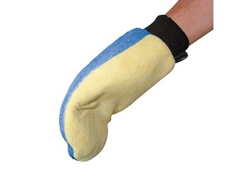 ΓΑΝΤΙ ΚΑΘΑΡΙΣΜΟΥ ΜΕ ΜΙΚΡΟΙΝΕΣ ΚΑΙ CHAMOIS (ΠΕΤΣΙ) ΔΙΠΛΗΣ ΟΨΕΩΣ 26x16cm 1ΤΕΜ