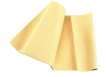 ΔΕΡΜΑ ΣΥΝΘΕΤΙΚΟ ΣΑΜΟΥΑ (CHAMOIS) 50x40cm AQUA-TEX ΚΙΤΡΙΝΟ ΣΕ ΚΟΥΤΙ