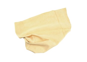 ΓΝΗΣΙΟ ΔΕΡΜΑ ΣΑΜΟΥΑ (CHAMOIS) ΑΠΟ ΦΥΣΙΚΟ 100% ΔΕΡΜΑ ΠΡΟΒΑΤΟΥ 43x68cm (ΠΕΤΣΙ)