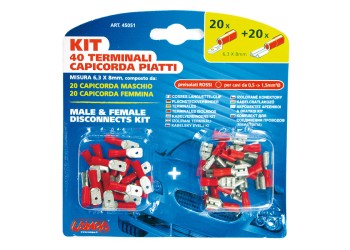 ΦΙΣΑΚΙΑ 6.3 x 0.8mm (40τμχ.)