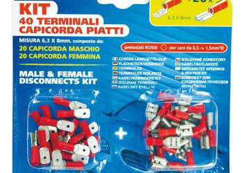 ΦΙΣΑΚΙΑ 6.3 x 0.8mm (40τμχ.)